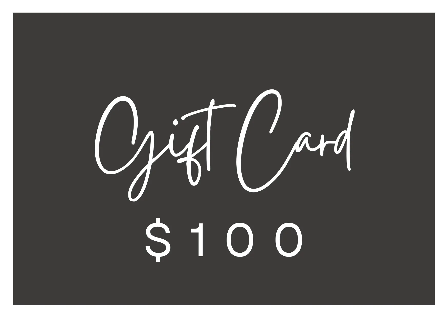 $100 Gift Voucher