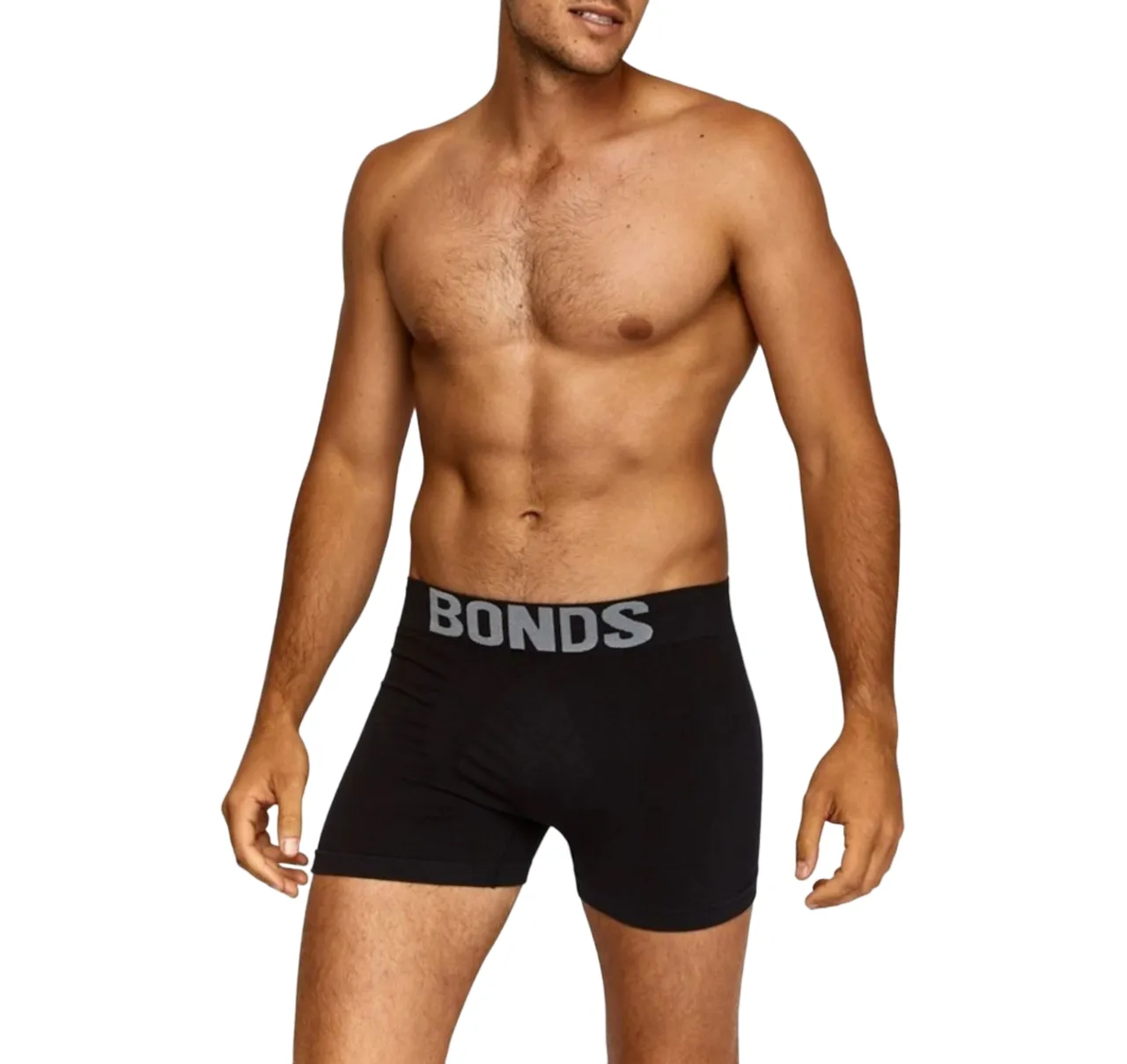 9 x Bonds Mens Seamless Black/ Grey/ Navy Trunks Underwear