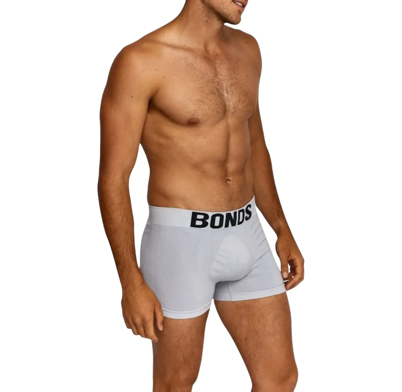 9 x Bonds Mens Seamless Black/ Grey/ Navy Trunks Underwear