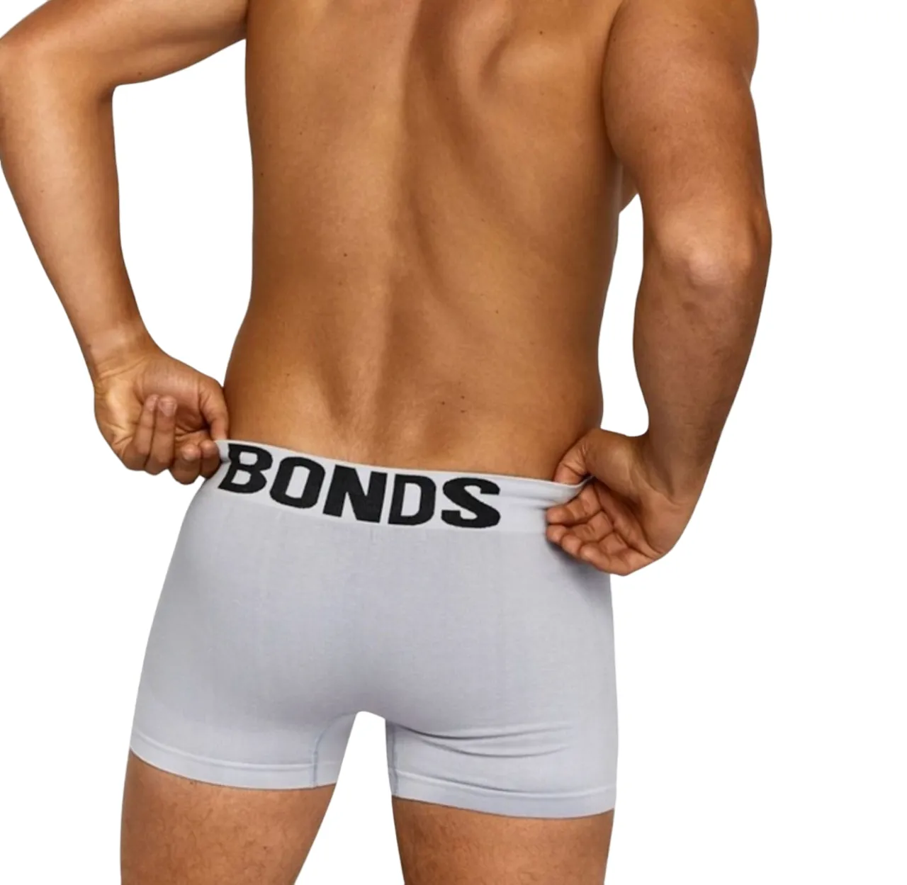 9 x Bonds Mens Seamless Black/ Grey/ Navy Trunks Underwear