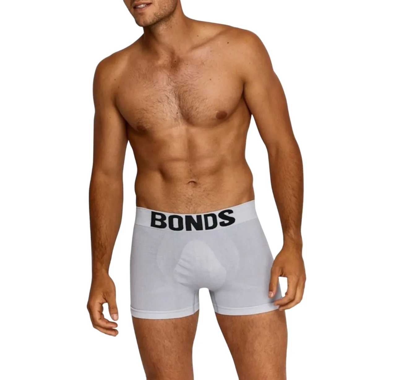 9 x Bonds Mens Seamless Black/ Grey/ Navy Trunks Underwear