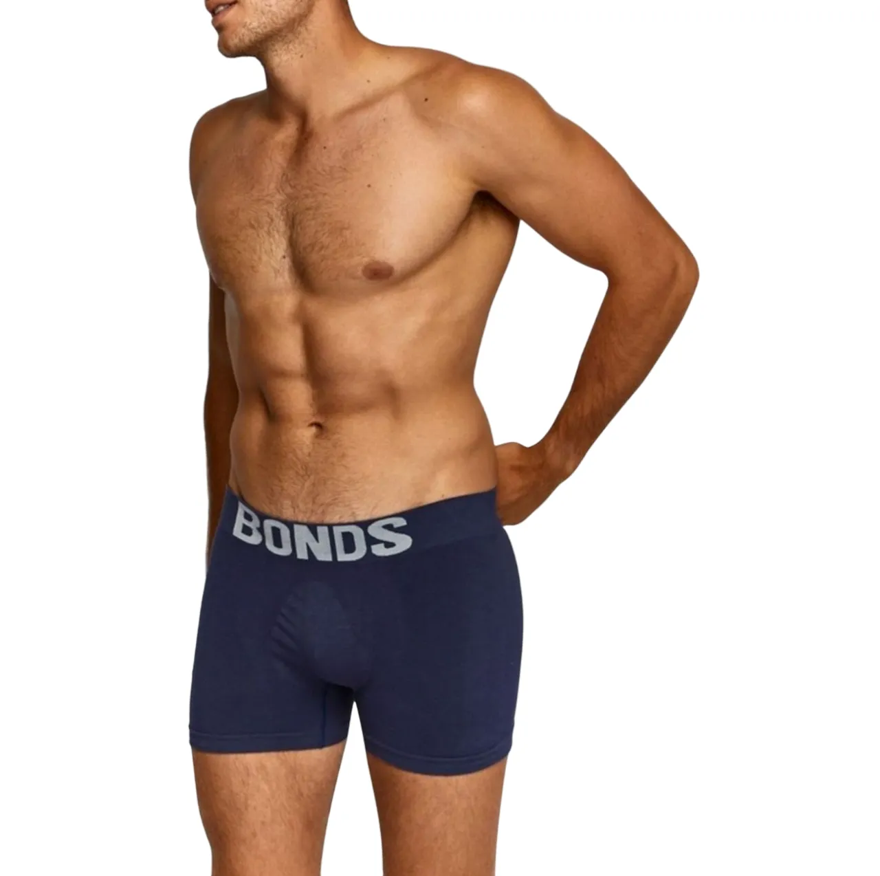 9 x Bonds Mens Seamless Black/ Grey/ Navy Trunks Underwear