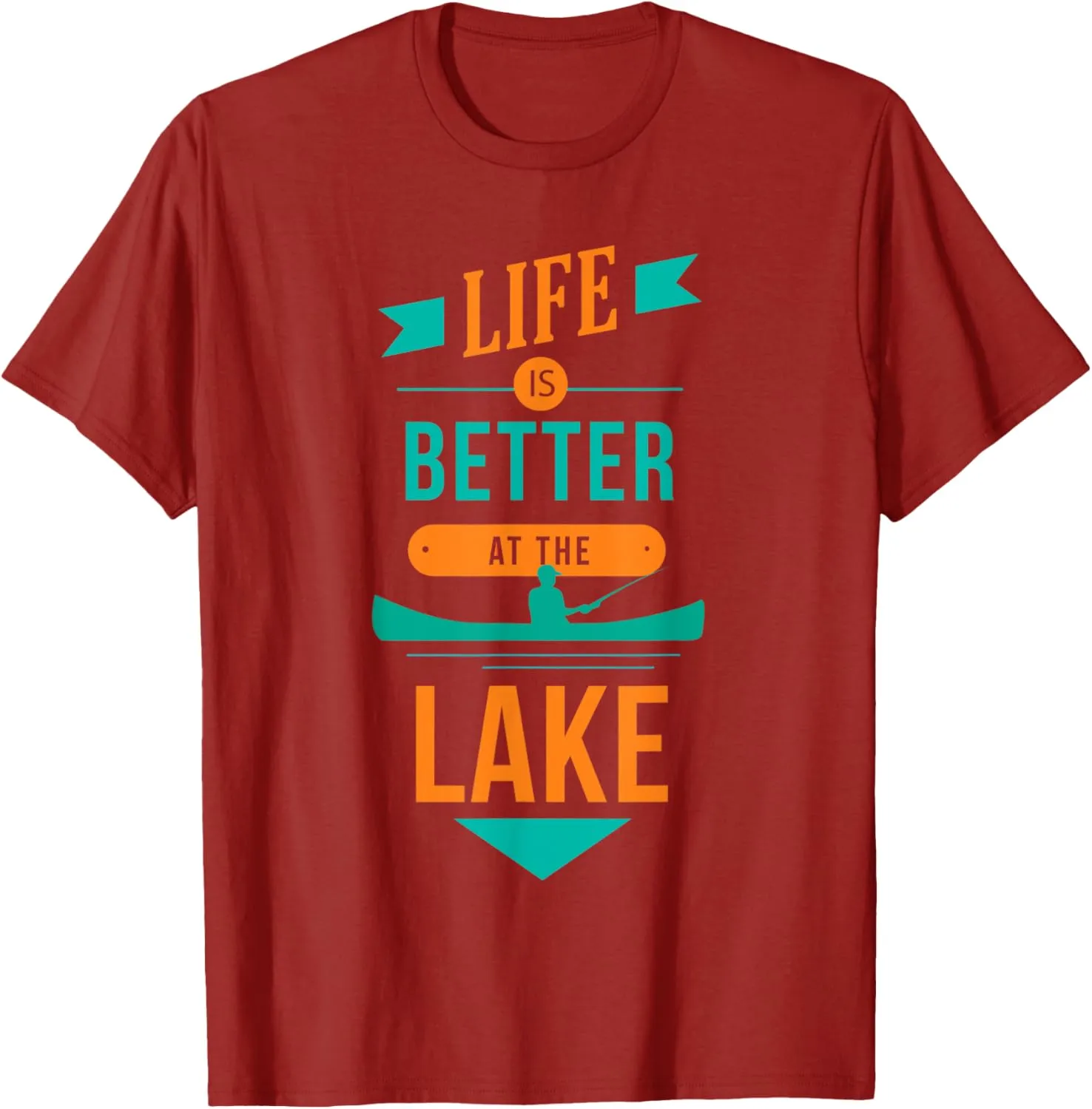 Adventure & Travel Tees: Life is Better at the Lake T-Shirt