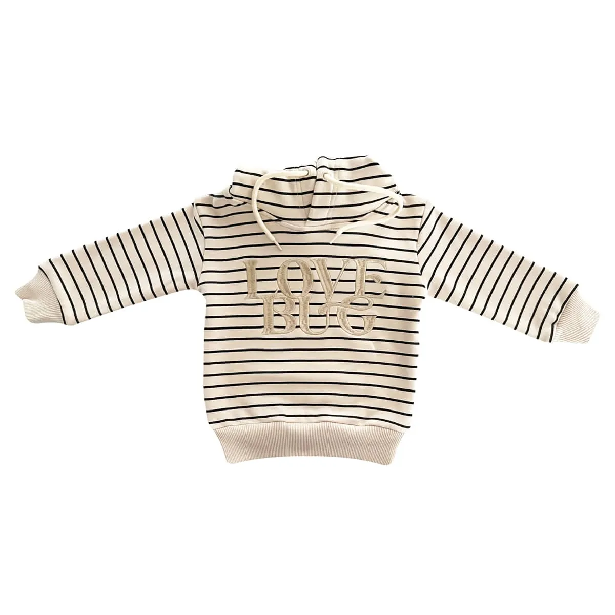 Bencer & Hazelnut Love Bug Hoodie - Stripe - 0