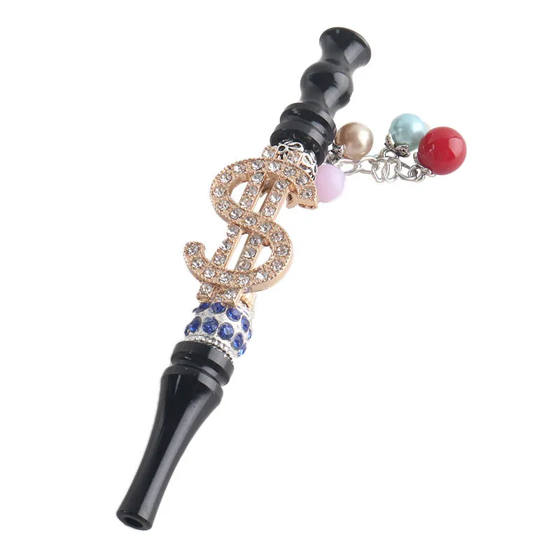 Bright diamond dollar hookah tips（AE4049）