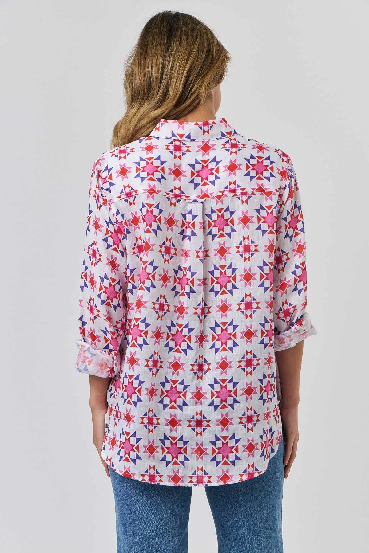 Etoile Linen Boyfriend Shirt