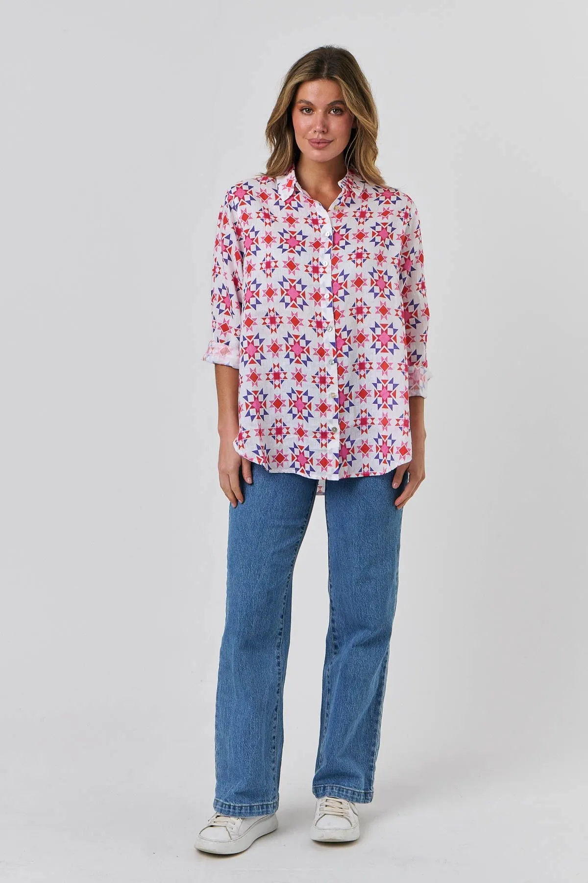 Etoile Linen Boyfriend Shirt
