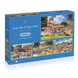 Gibsons 4x500 Piece Jigsaw Puzzle - Stop Me and Buy One