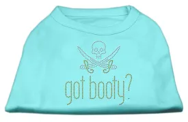Got Booty? Rhinestone Shirts Aqua S (10)