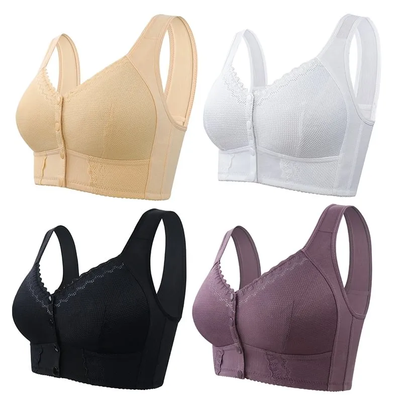 💥Half price for the second💥🌸Women's Plus Size Breathable Bra with Front Closure