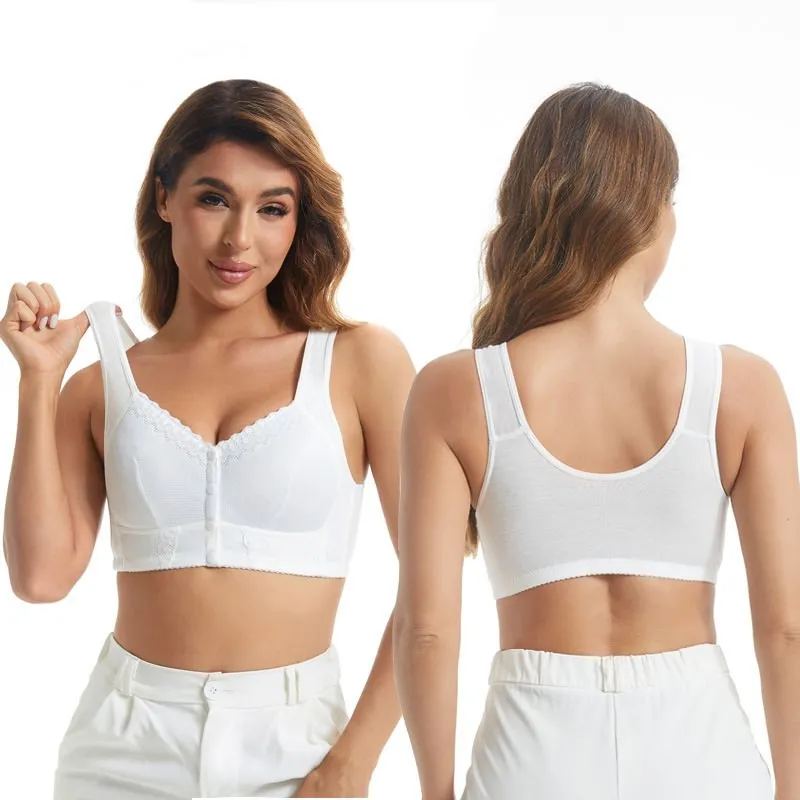 💥Half price for the second💥🌸Women's Plus Size Breathable Bra with Front Closure