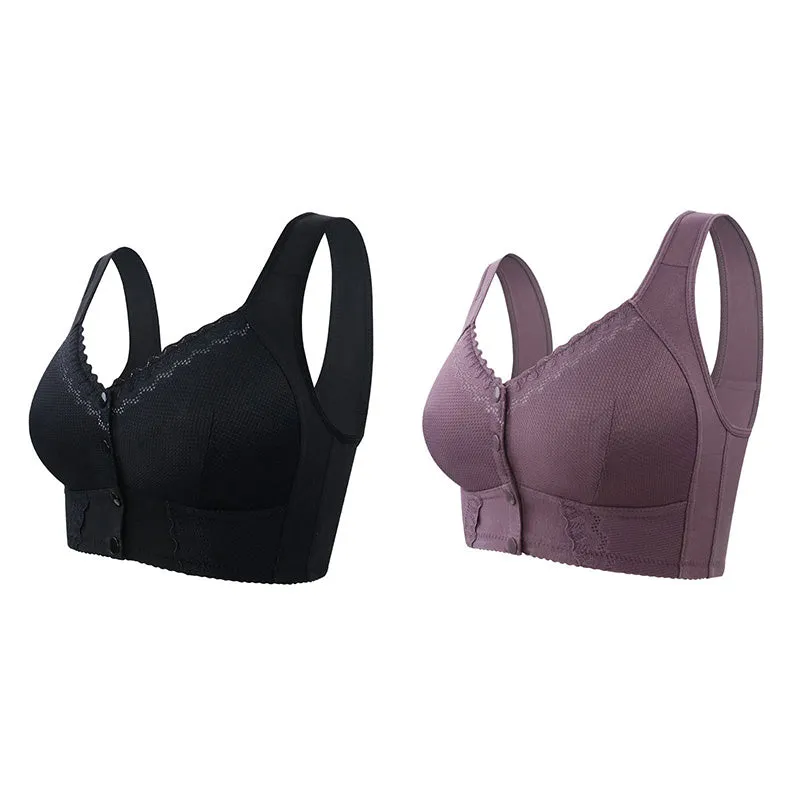 💥Half price for the second💥🌸Women's Plus Size Breathable Bra with Front Closure