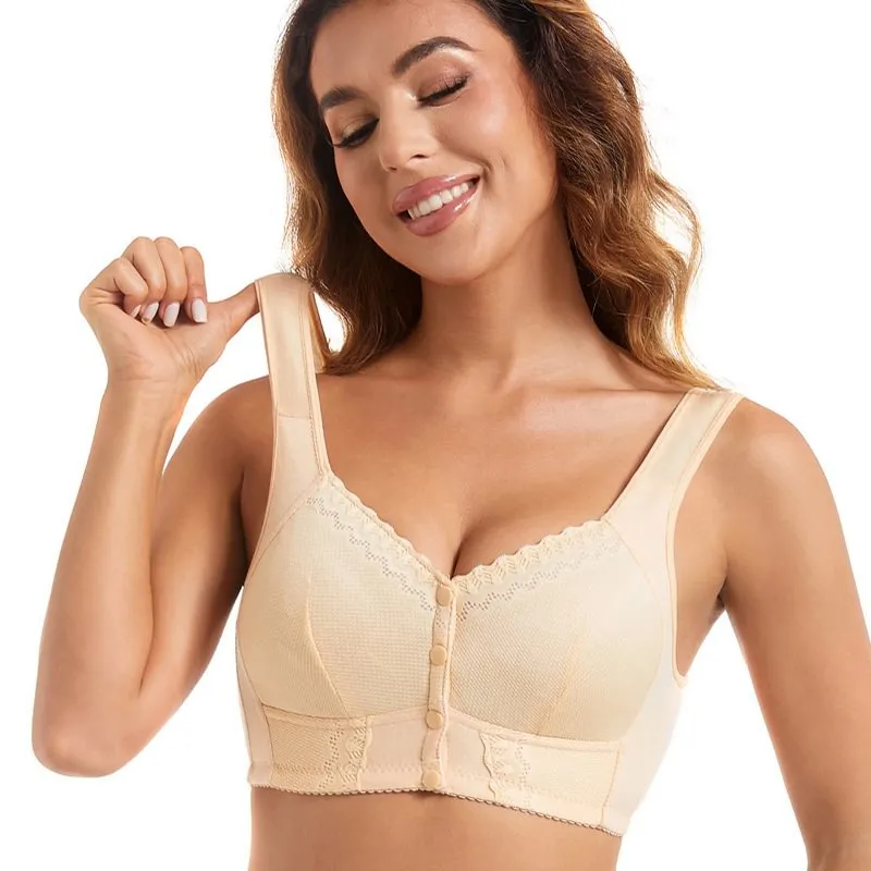 💥Half price for the second💥🌸Women's Plus Size Breathable Bra with Front Closure
