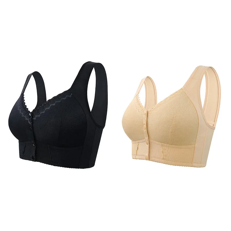 💥Half price for the second💥🌸Women's Plus Size Breathable Bra with Front Closure