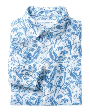 Linen Shirt PARROT