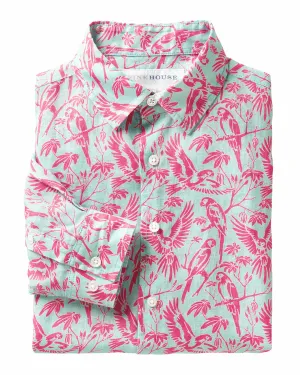 Linen Shirt PARROT