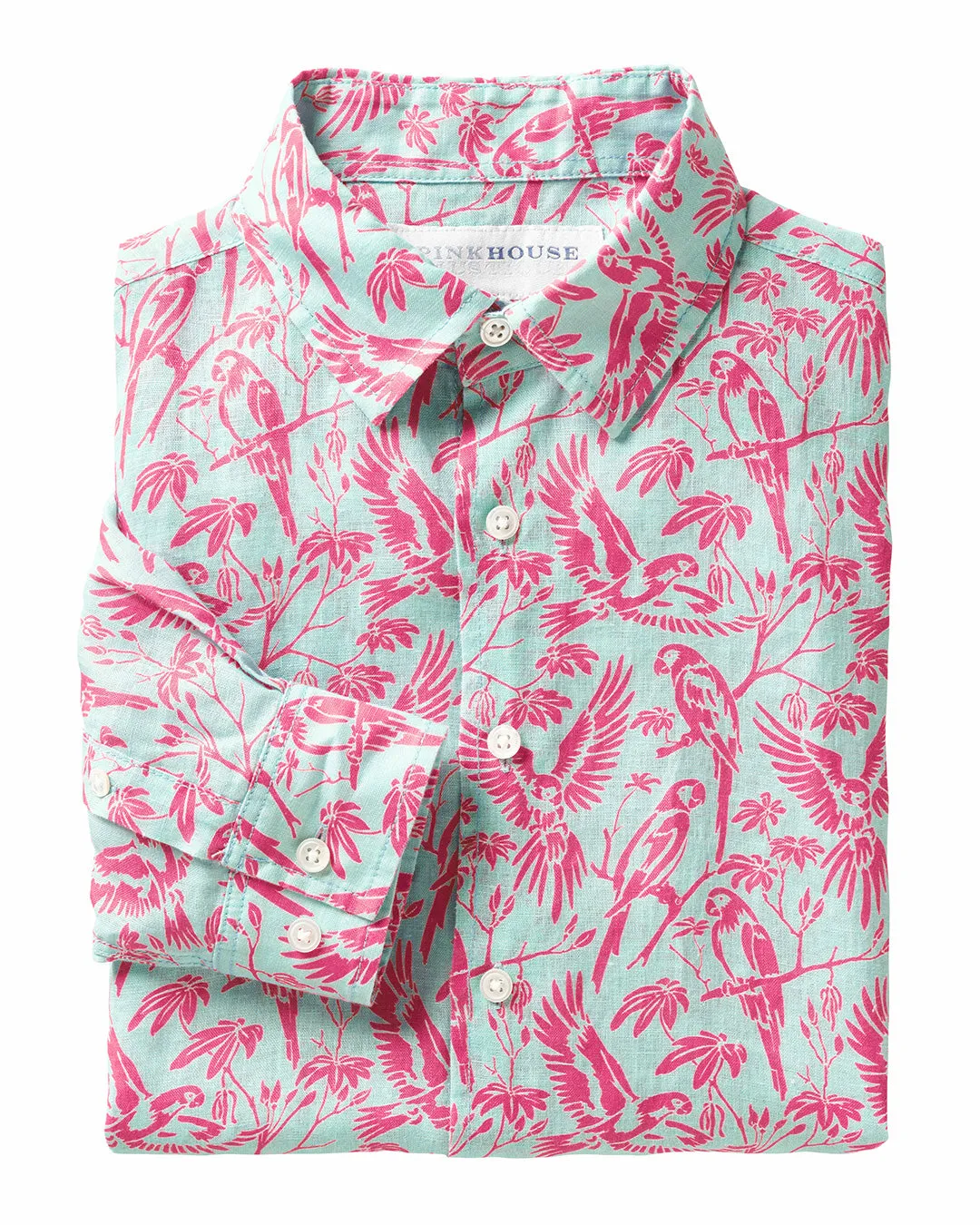 Linen Shirt PARROT