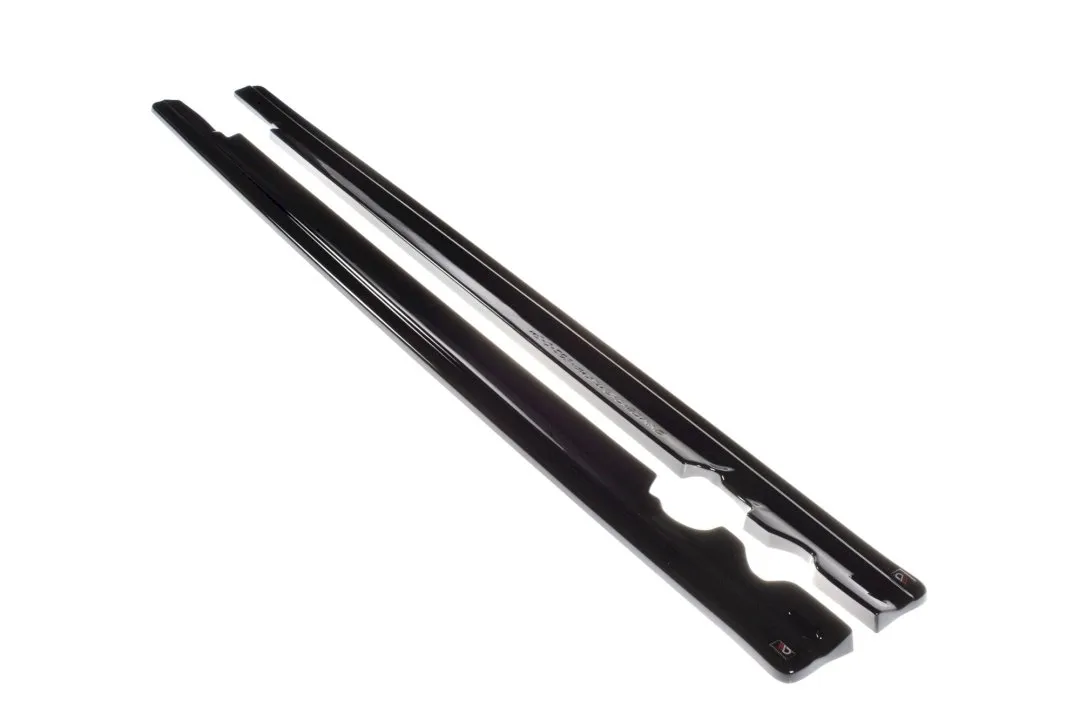 Maxton Design - SIDE SKIRTS SPLITTERS MERCEDES C-CLASS W205 COUPE AMG-LINE (2015-2018)