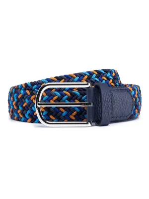 Multicolor Stretch Braided Belt