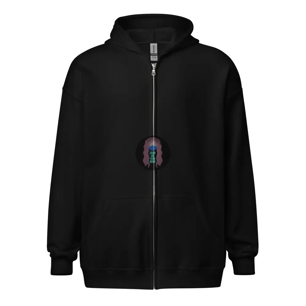 Orca "Be a Problem Money Can't Solve" Unisex heavy blend zip hoodie