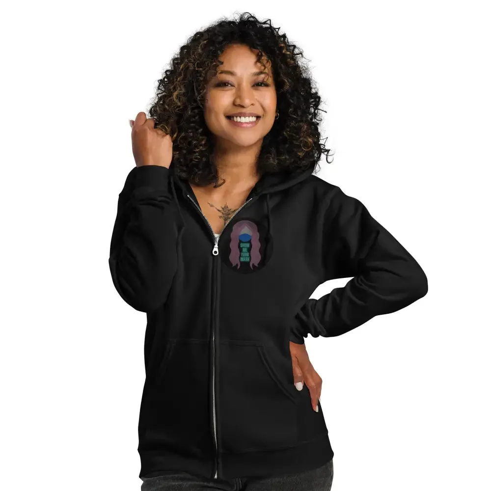 Orca "Be a Problem Money Can't Solve" Unisex heavy blend zip hoodie