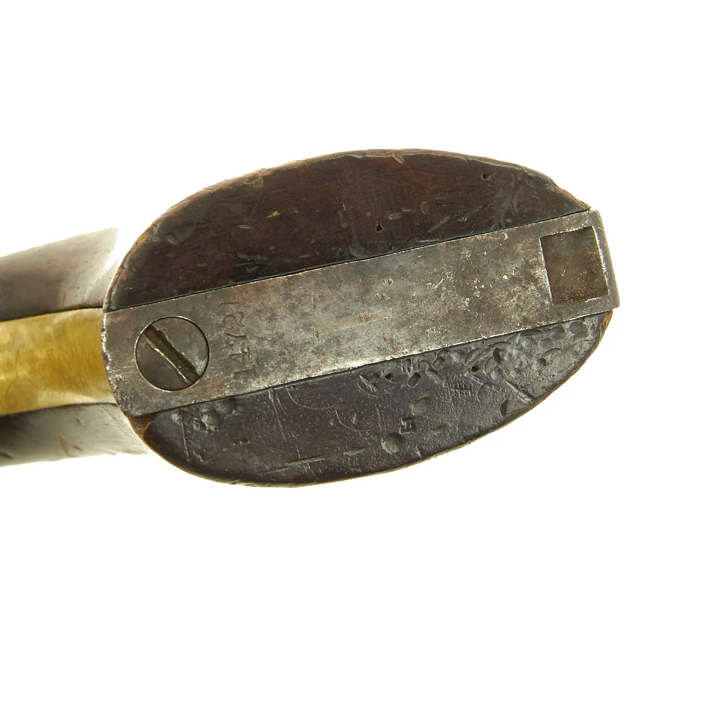 Original U.S. Civil War Colt Model 1860 Army Four Screw Revolver Manufactured in 1861 - Serial No 14721