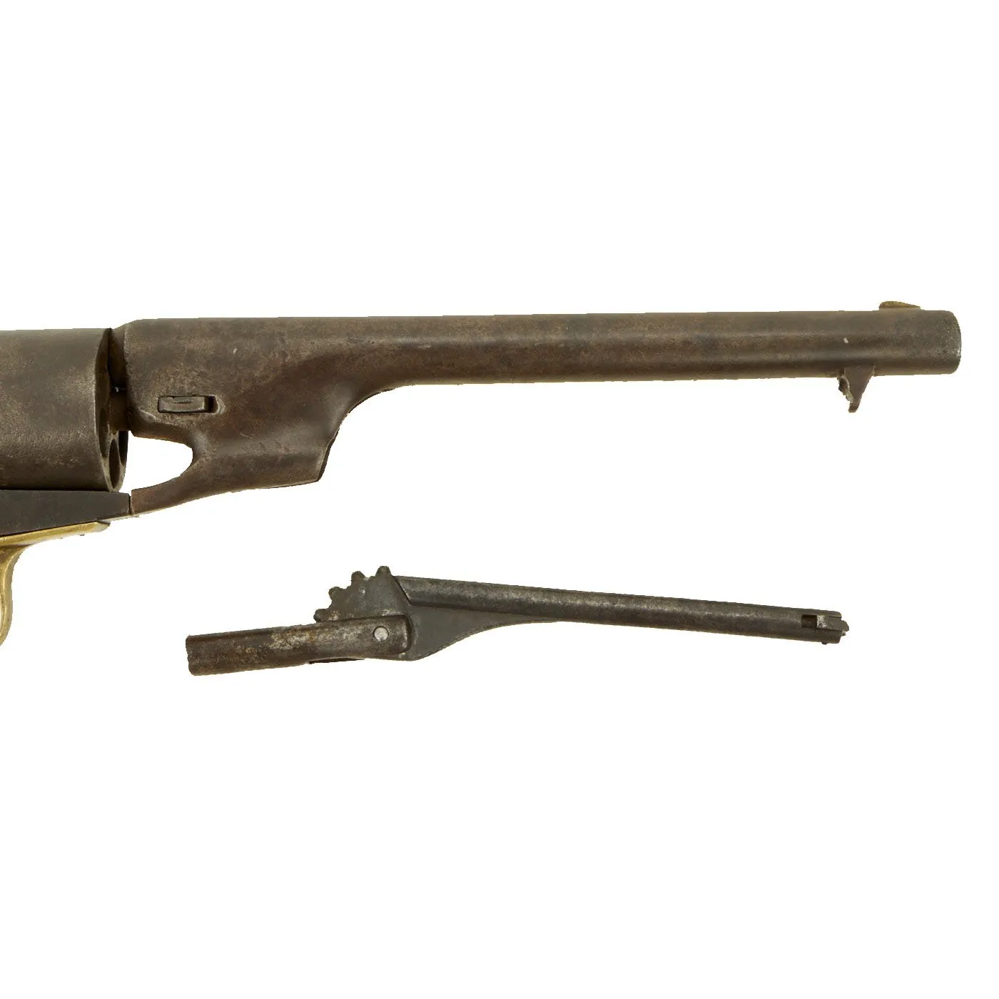 Original U.S. Civil War Colt Model 1860 Army Four Screw Revolver Manufactured in 1861 - Serial No 17998