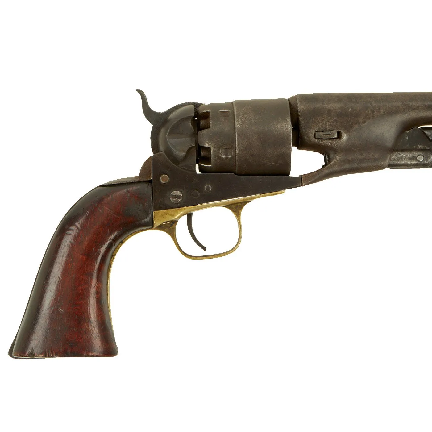Original U.S. Civil War Colt Model 1860 Army Four Screw Revolver Manufactured in 1861 - Serial No 17998