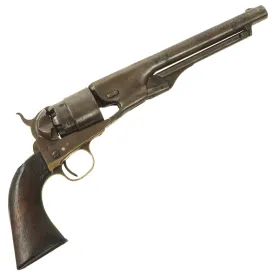 Original U.S. Civil War Colt Model 1860 Army Four Screw Revolver Manufactured in 1861 - Serial No 22665