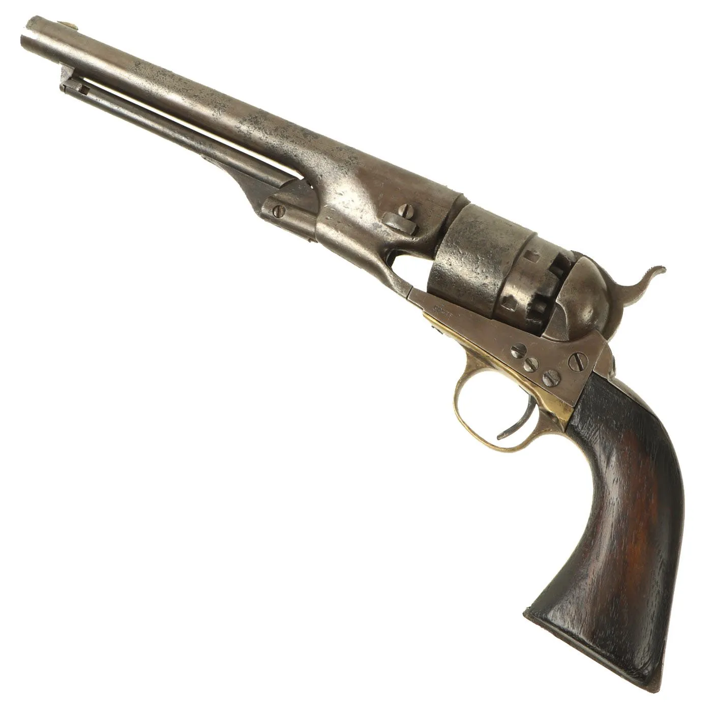 Original U.S. Civil War Colt Model 1860 Army Four Screw Revolver Manufactured in 1861 - Serial No 22665