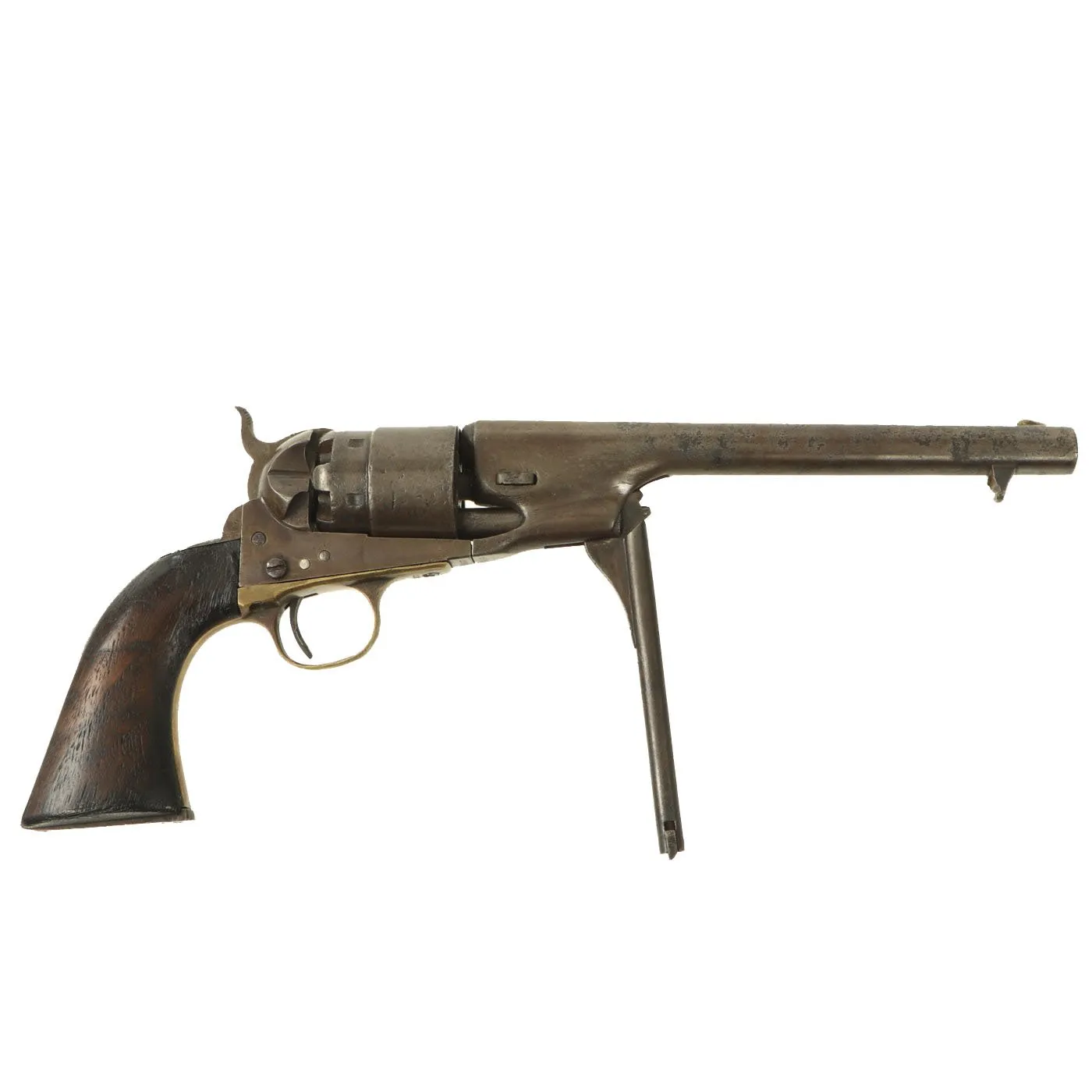 Original U.S. Civil War Colt Model 1860 Army Four Screw Revolver Manufactured in 1861 - Serial No 22665