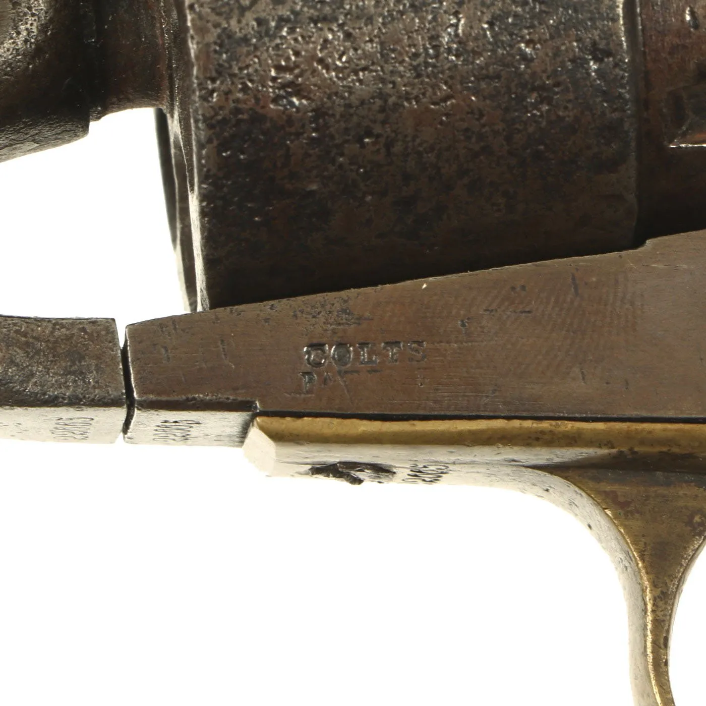 Original U.S. Civil War Colt Model 1860 Army Four Screw Revolver Manufactured in 1861 - Serial No 22665