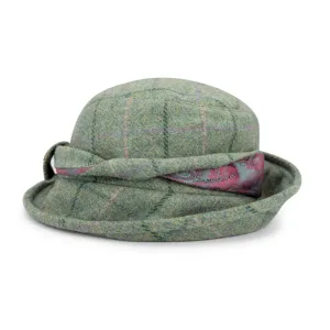 Roslin Ladies Tweed Twist Hat Spring by Hoggs of Fife