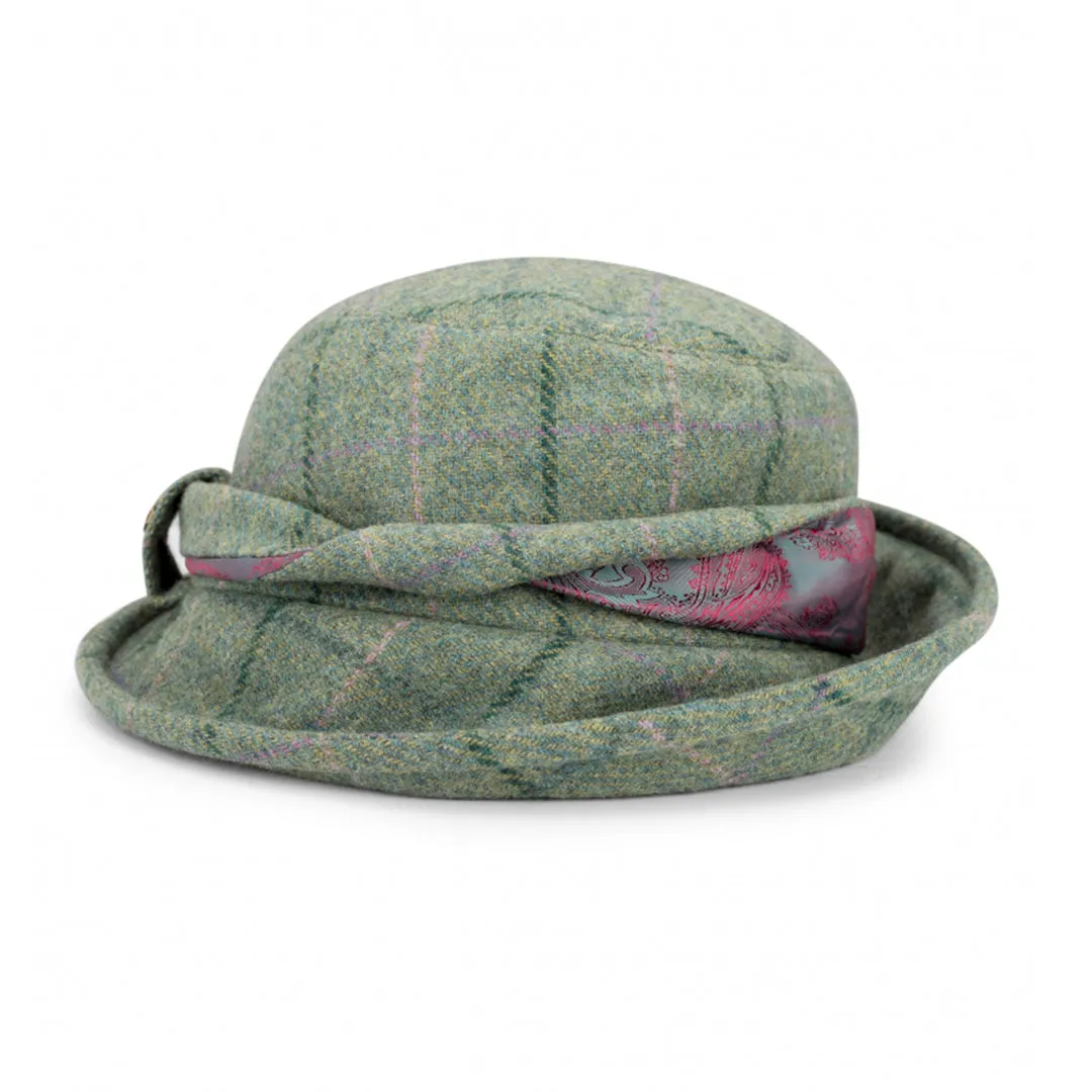 Roslin Ladies Tweed Twist Hat Spring by Hoggs of Fife