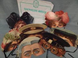 Set of Victorian Mask Replicas