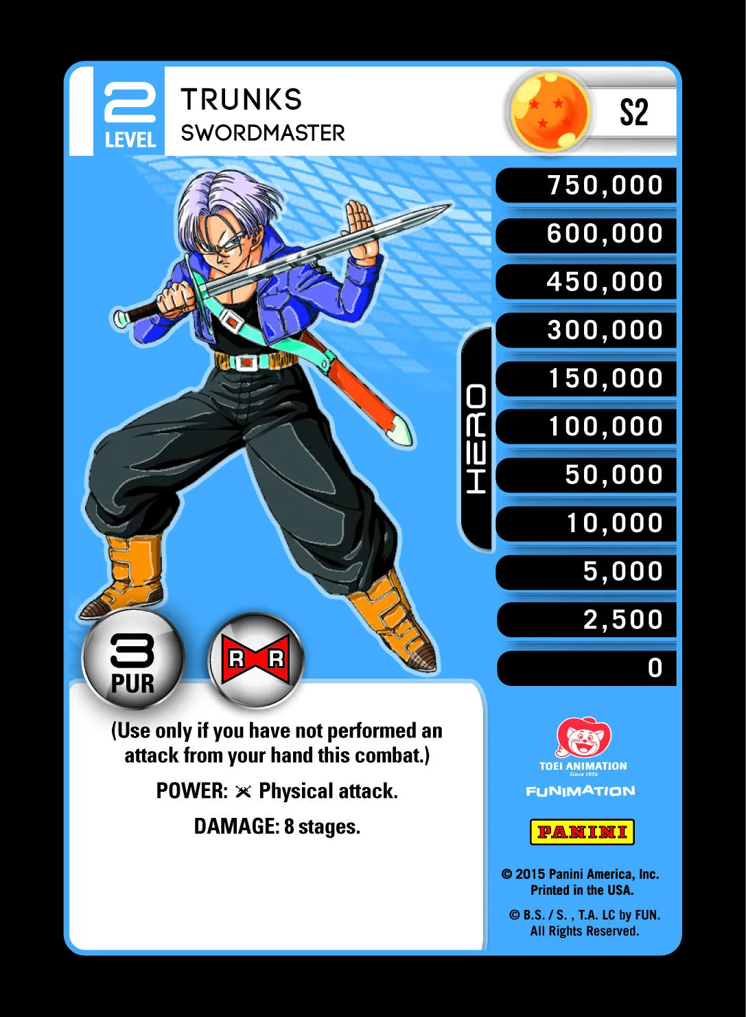 Trunks Lv1-4 Base Prizm - Evolution MP Set