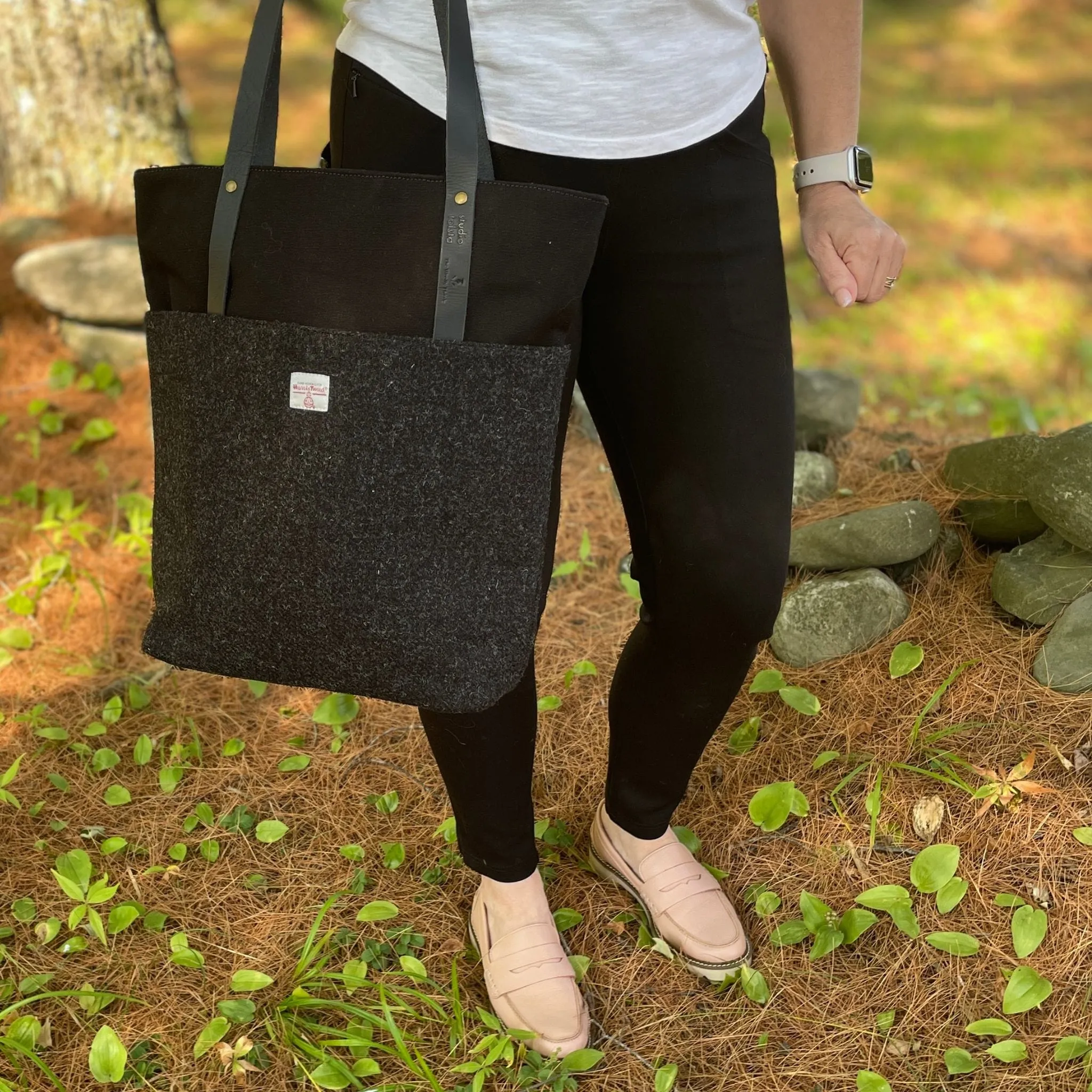TWT Harris Tweed Tote