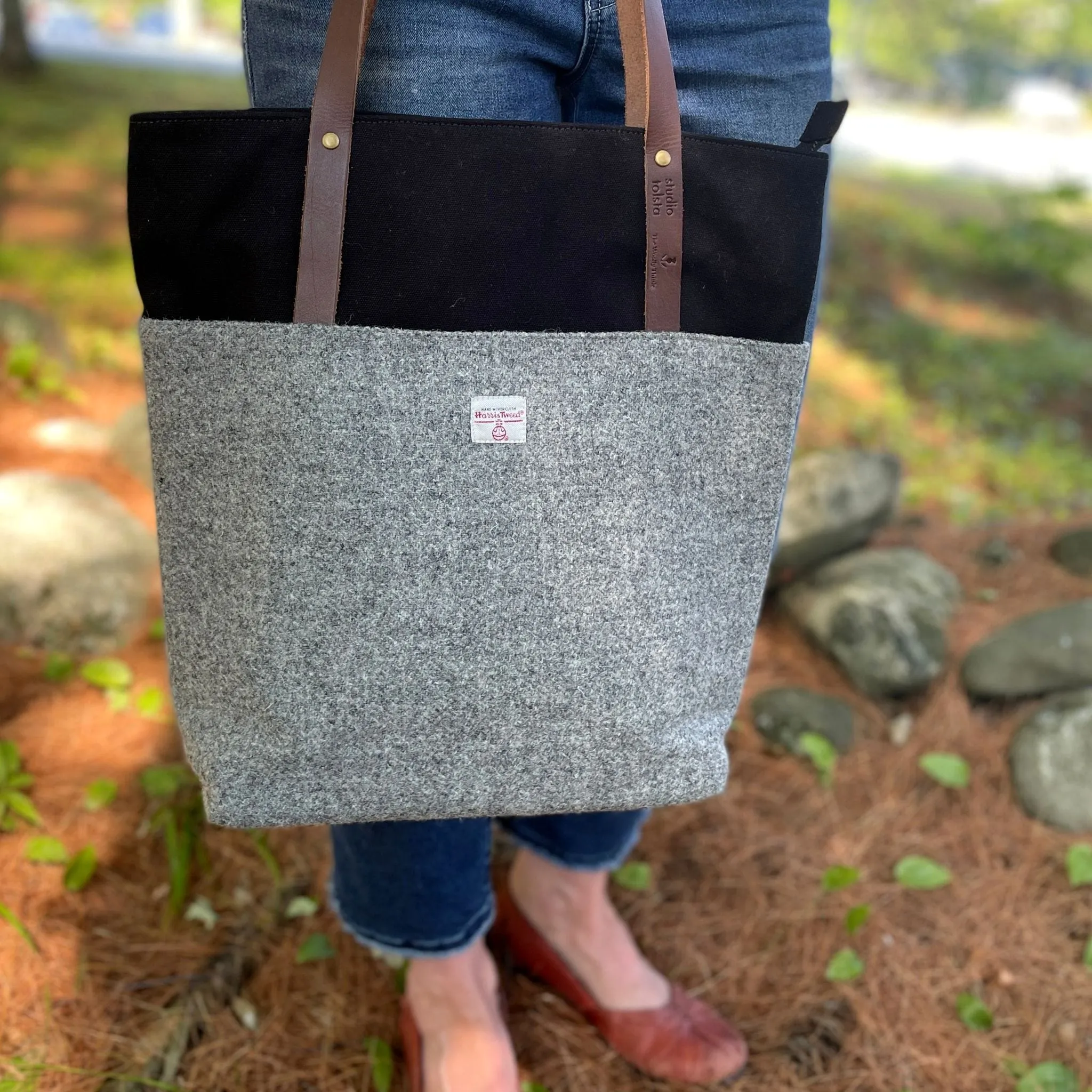 TWT Harris Tweed Tote