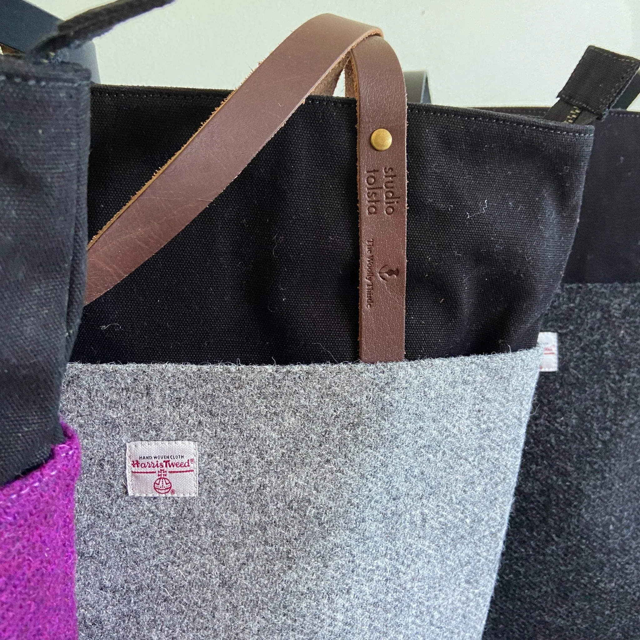 TWT Harris Tweed Tote