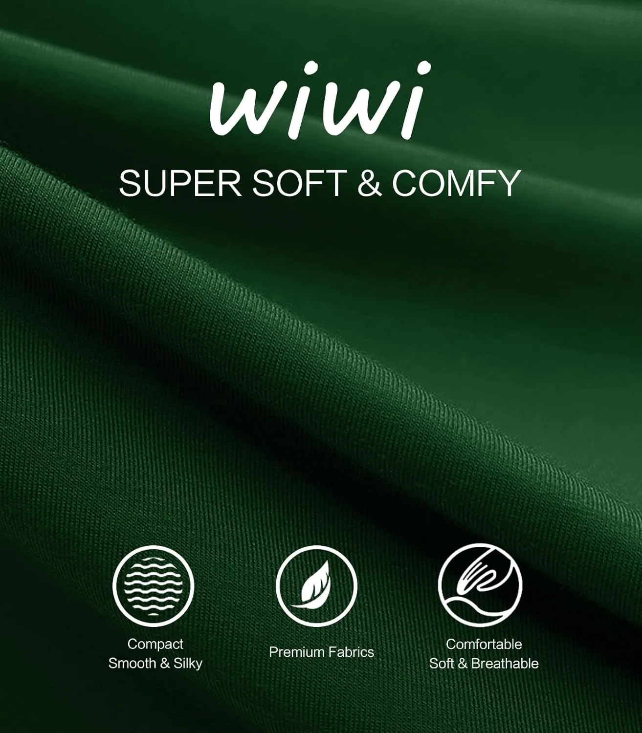 WiWi Women's Mock Turtleneck Pullover Tops Long Sleeve Pajama Top Viscose from Bamboo Slim Fit Underwear S-XXL